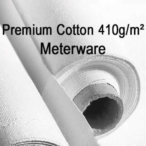 Leinwand Premium Cotton ca. 410 g/m² Meterware 104 cm breit